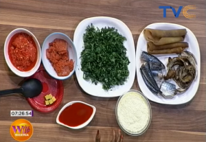 Simple Poundo Potato And Vegetable Sauce Recipe, Try Yours
