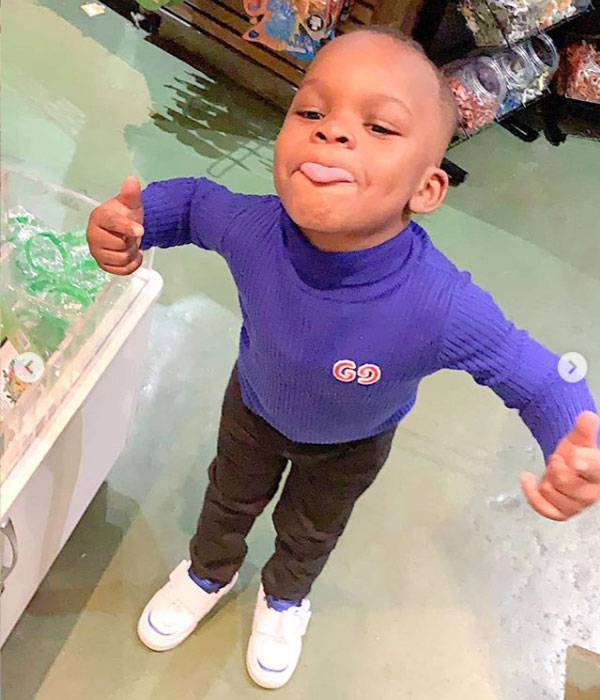 nairamarley son turns 4yrs