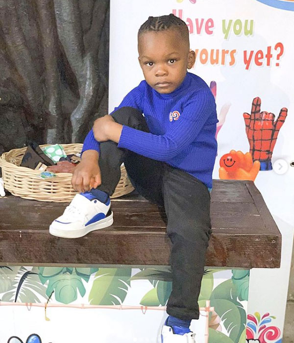 nairamarley son turns 4yrs
