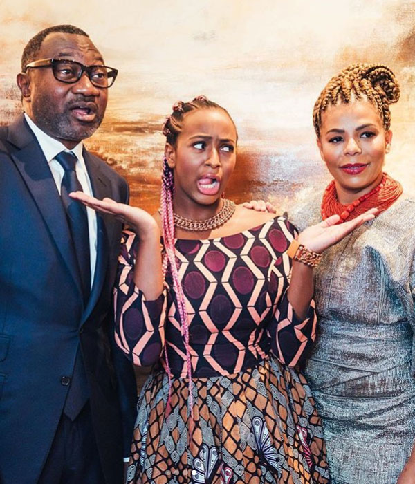 DJ Cuppy shares photos from her family's visit to the Buckingham Palace