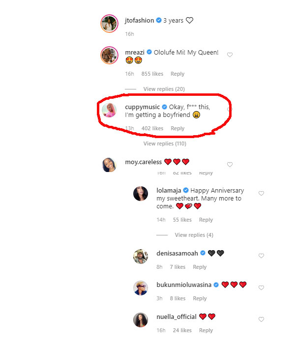 Temi Otedola and Mr Eazi mark 3yrs dating anniversaryTemi Otedola and Mr Eazi mark 3yrs dating anniversary