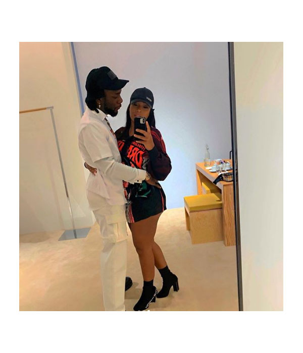 BurnaBoy and stefflondon shared lovely up photo