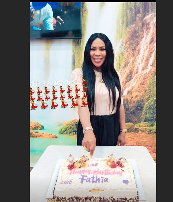 Nollywood actress Faithia Williams celebrates her birthday in Dubai