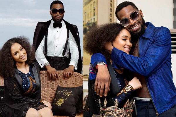 Dbanj and wife, Didi lineo celebrate their wedding anniversary today